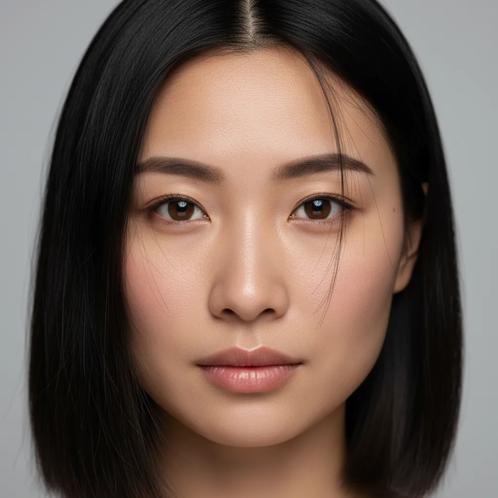 FIG 02 // The closeup image of the AI Character using Nano Banana